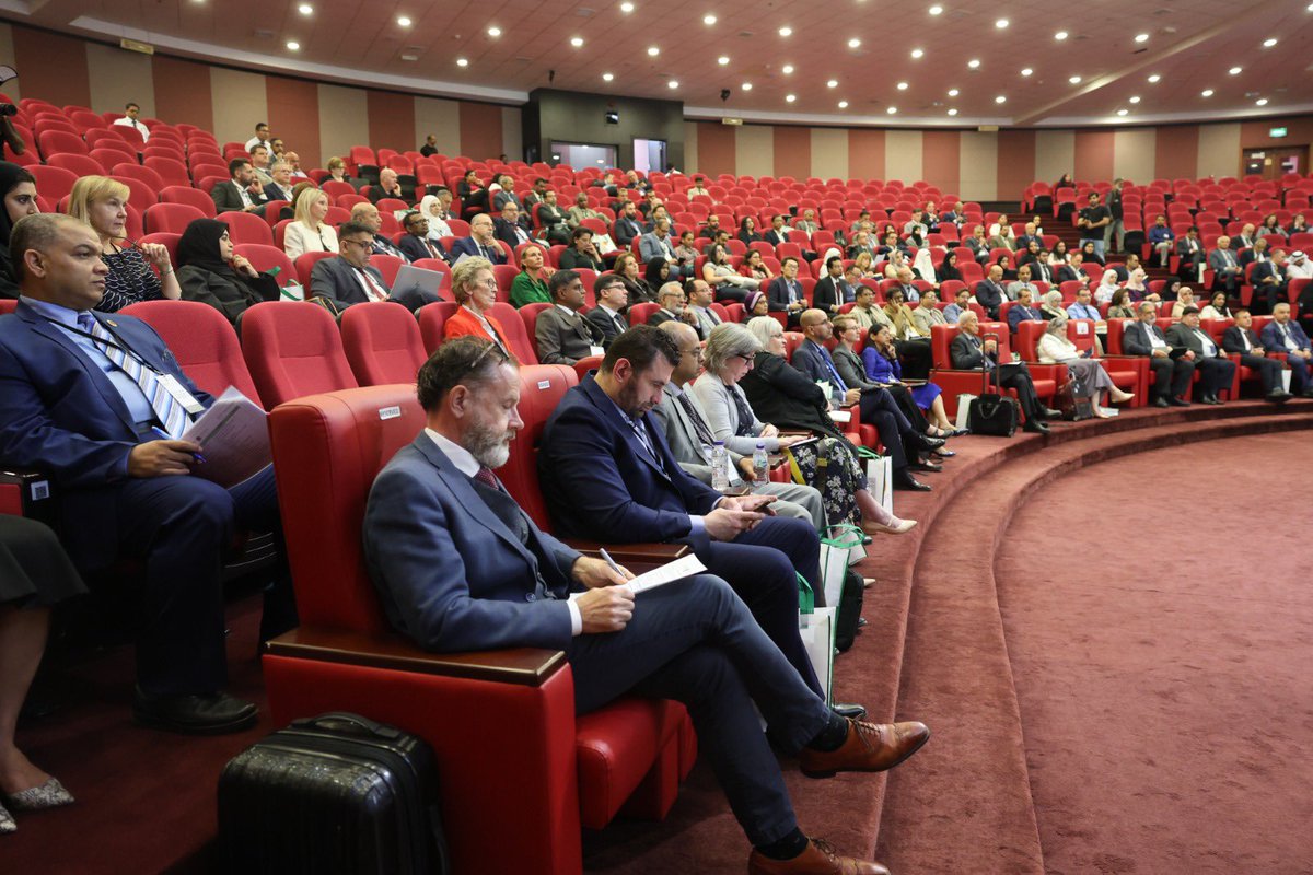 “ Outcomes-Based Education Seminar” organised by CAA and hosted by RAKMHSU has started by opening remarks by Professor Amjad Qandeel on behalf of HE Professor Mohamad Yousif Baniyas and welcome remarks by President of the RAK Medical &amp; Health Sciences University Professor Ismail