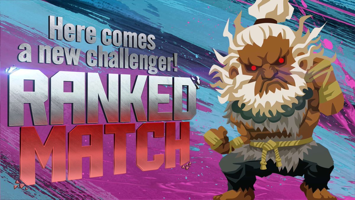 Even demons hellbent on corrupting their mind with the Satsui no Hado can be adorable. 😈 Get the cartoon and pop art new challenger screens featuring Akuma right now!