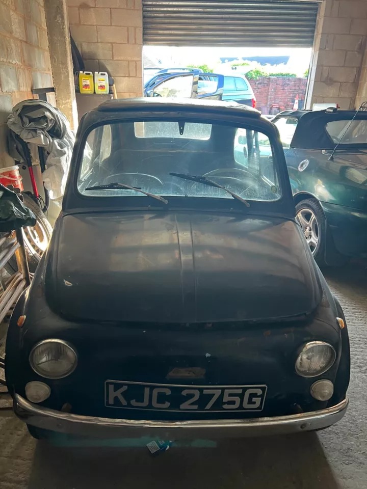 Ad:  1969 Fiat 500 F - '99% complete and runs and drives'
On eBay here -->> ow.ly/1Ktw50RS80u

 #ClassicCarForSale #VintageCar #Fiat500 #CarRestoration #CarCollector #CarObsessed #ClassicCarAuction