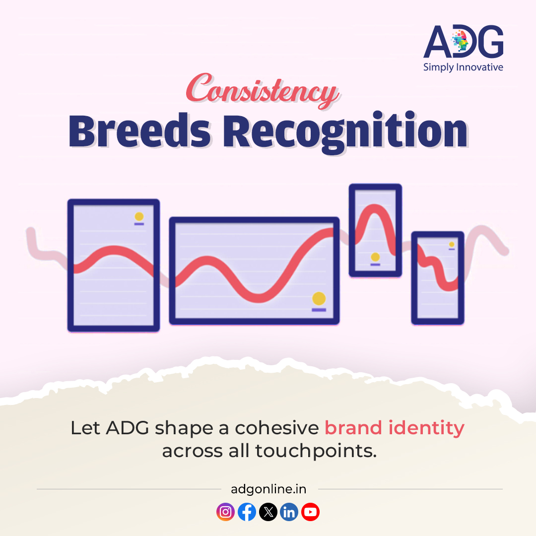 Consistency creates recognition. Trust ADG to build a unified brand identity everywhere. #adgonline #BrandIdentity #Consistency #Marketing #Cohesion