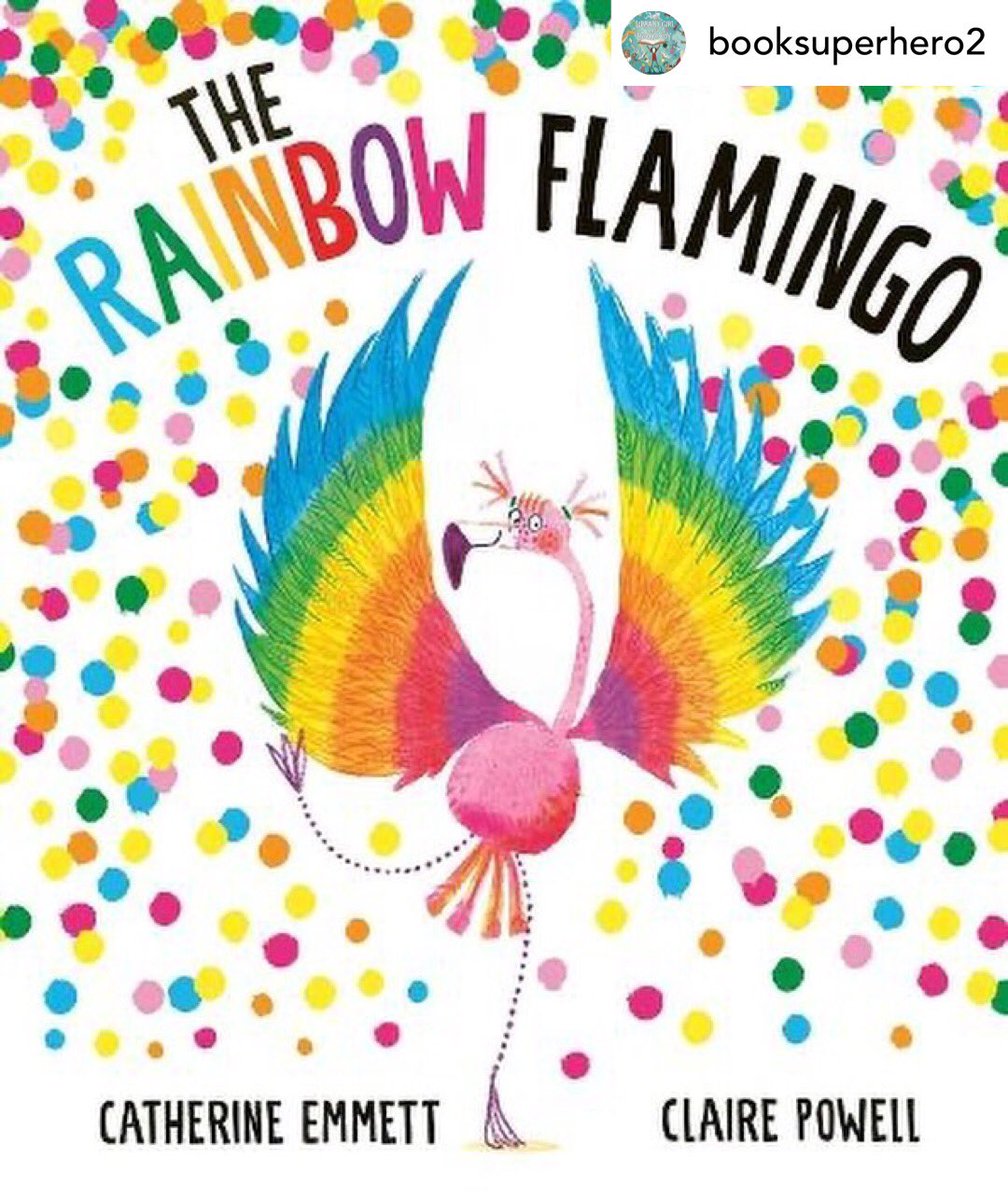 The Rainbow Flamingo is out TODAY! This was the book that I wrote for my Mam. It’s based on the message she always gave me - be proud to be who you are. Sadly she isn’t here to see it published. 💔🌈🦩 But, like she was, it’s full of joy! Illo’s by the fab @misspowellpeeps