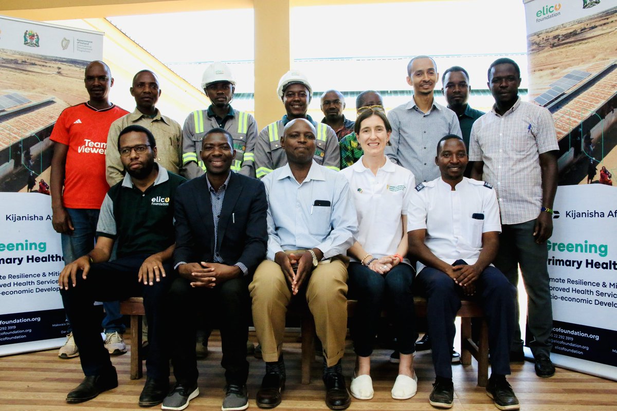 Yesterday, the District Medical Officer, donors, and health center management inspected Kitanga Health Center. Thanks to the KijanishaAfya program, the center now has an 18.6 kWp system, generating 89.2 kWh/day. They were thrilled with the progress! #KijanishaAfya #ClimateAction