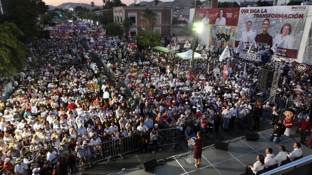 Claudia Sheinbaum ofrece terminar planta solar en Puerto Peñasco y dar continuidad al Plan Sonora en su visita a Hermosillo borderlinea.mx/?p=15171