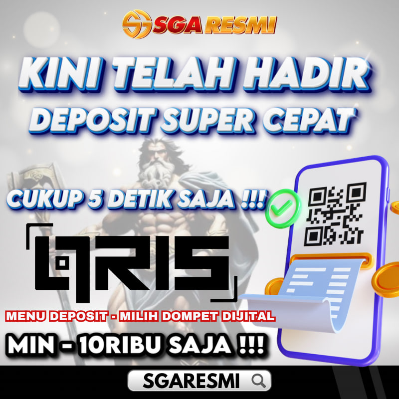 SGARESMI's tweet photo. Kini telah hadir Deposit Super Cepat yang bisa anda nikmati yaitu via QRIS, hanya cukup 5 detik scan saja deposit langsung auto masuk ke ID anda.

Dan minimal Deposit QRIS hanya 10 Ribu saja, sudah bisa bermain sepuasnya di semua game Slot hanya di SGARESMI.

Mari segera daftarkan diri anda dan nikmati semua promo terbaik hanya di SGARESMI.

Link Alternatif SGARESMI :
🌐 https://t.co/CIubncohNZ
🌐 https://t.co/gtmfFbLBP4

Contact Support SGARESMI:
📲 Whatsapp SGARESMI : https://t.co/V3X1mWRq5Z
📲 Telegram SGARESMI : https://t.co/gH1qRV1Q2q

#sgaresmi #promosgaresmi #promocakepsgaresmi #pakethematsgaresmi #mesinslot #bandarslot #slotjitu #depositpulsaslot #slotdepositpulsaaxis #depositpulsaaxis #konteraxis #pulsaslotaxis