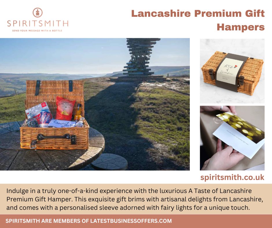 Gift Hampers Updates On Latest Business Offers.

Title: Lancashire Premium Gift Hampers | Spiritsmith

Link: latestbusinessoffers.com/post/lancashir…

#jackdaniels #giftssets #gifts #gifthampers #him #her #giftforhim #giftsforher #lancashire #giftHamperslancashire #foodanddrinks