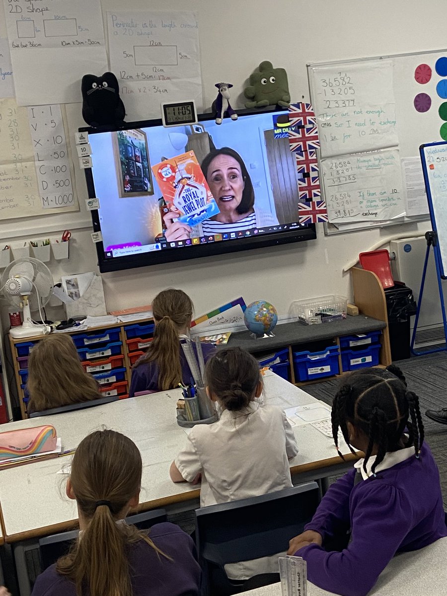 A huge thank you to @mrdillypresents for his fantastic live stream. Year 5 loved hearing from all of the amazing authors @GuyBassBooks @nickydale @AMHowellwrites @abielphinstone
