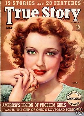 In #MAY 1939 ‘Jeanette MacDonald’ Cover of True Story magazine, May 1939 #JeanetteMacDonald