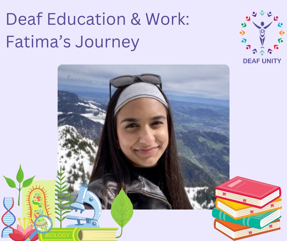 In our latest article, Fatima Farhan, a #deaf audiologist, shares her story on life as a deaf person, the challenges she faced, and how she overcame them to achieve her dreams in her life and career. 🦻💼🎒

Read about Fatima's inspiring journey here: