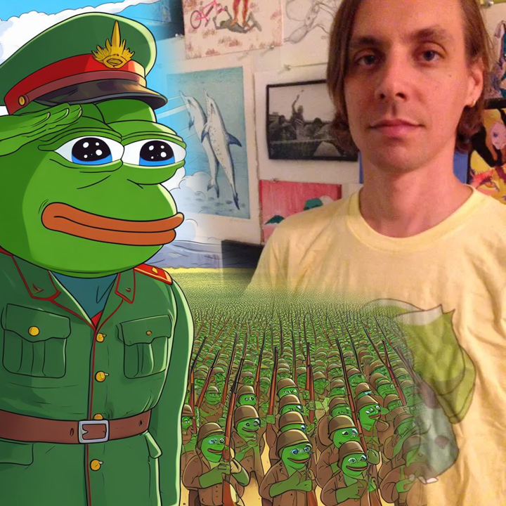 mattfuriesol's tweet photo. Pepe army!

Assemble!

Your king is here @Matt_Furie https://t.co/kJtw2rdjWA