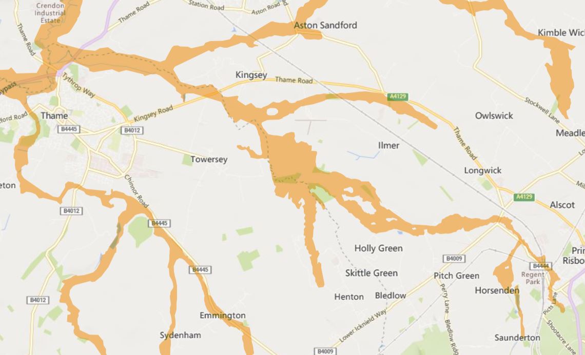 ⚠️A Flood Alert has been issued by the @EnvAgencySE for: River Thame, Horsenden Stream and Chalgrove Brook. Flooding of low lying land and roads is expected today. Sign up for flood alerts: orlo.uk/dZCDA