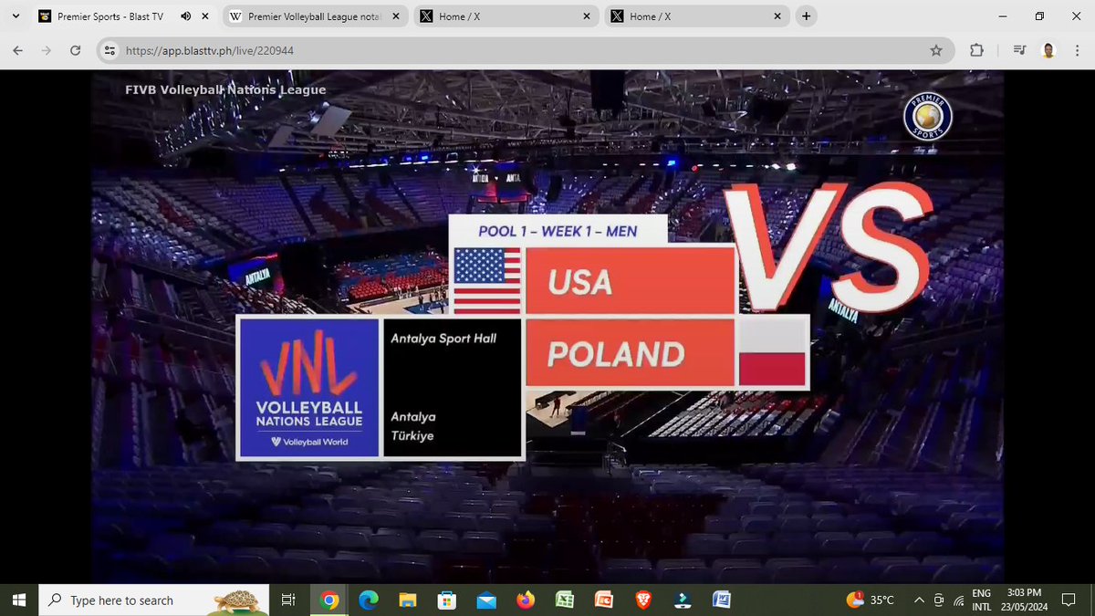 NW 2024 #VNL [Week 1 / M / USA vs POL] (Replay) 
#TAPDMV <#PremierSportsPH> #OMIph #OMIphofficial