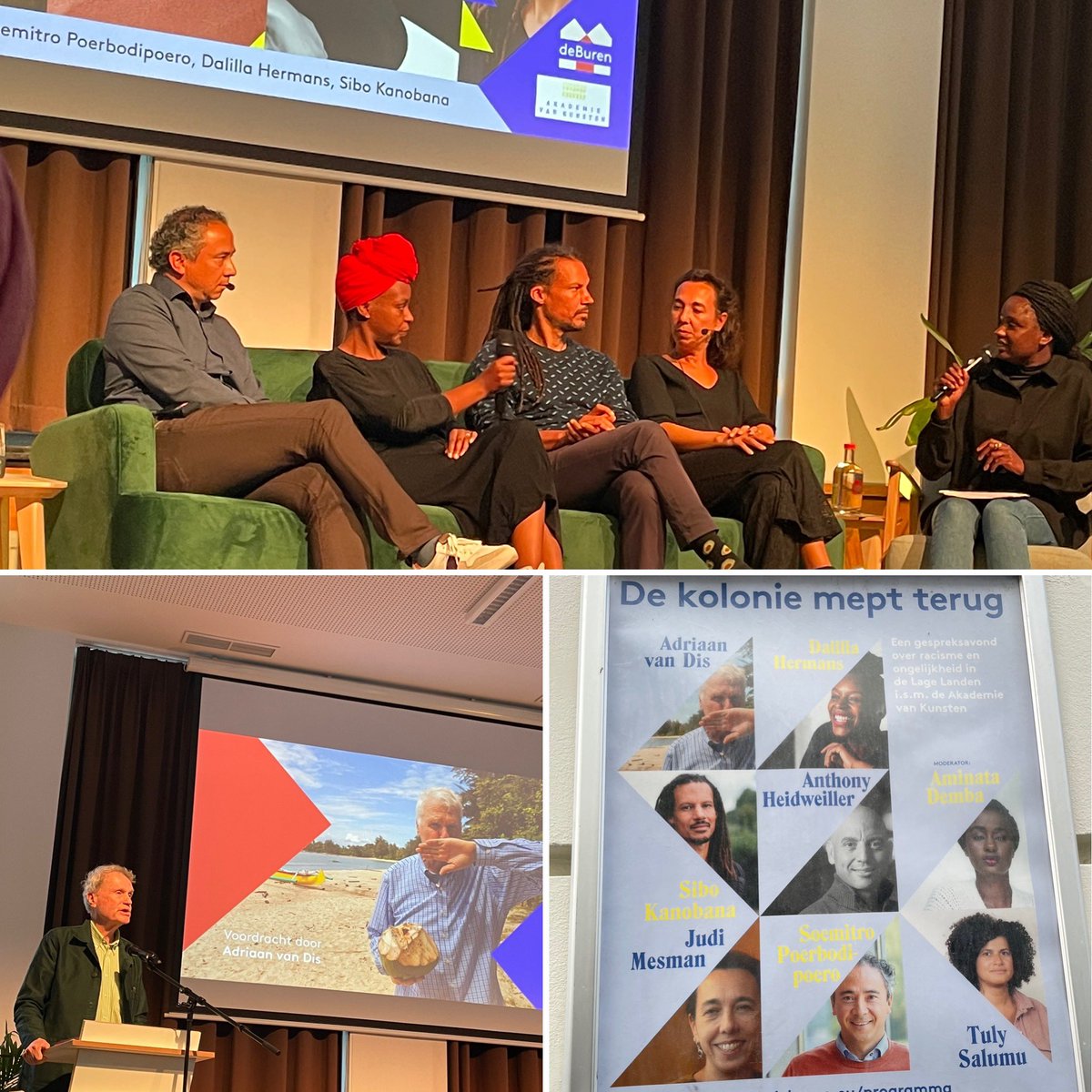 Indrukwekkend debat over ongelijkheid in de Lage Landen, gisteravond <a href="/deBuren/">deBuren</a> samen met <a href="/de_AvK/">Akademie van Kunsten</a>. Ingeleid door Adriaan van Dis. Willen we echt inclusief #samenleven, dan is samen luisteren en samen groeien essentieel