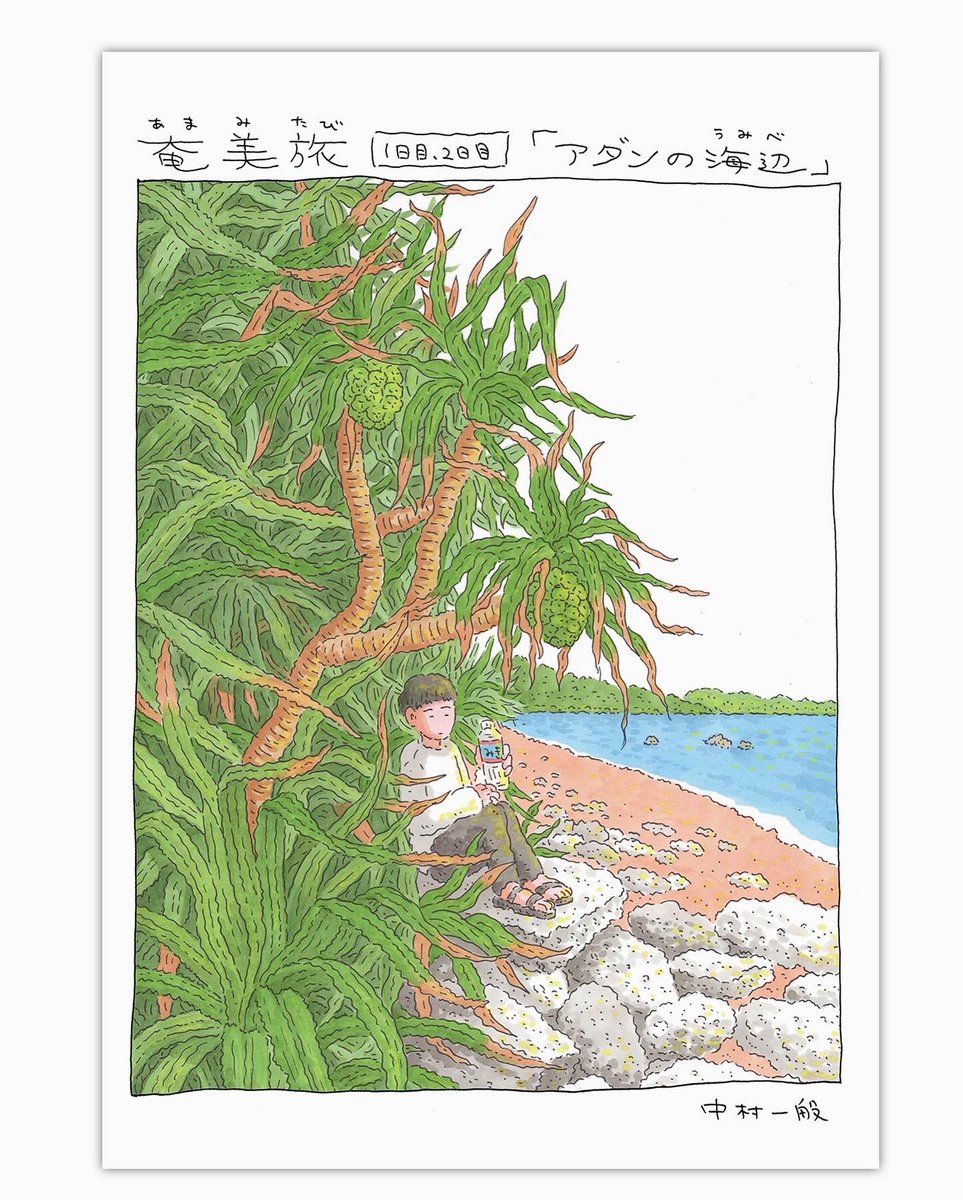 奄美行きの飛行機でパニクった話(3/3)
新刊『奄美旅・アダンの海辺』のプロローグでした。本文116ページ・1200円です。#COMITIA148