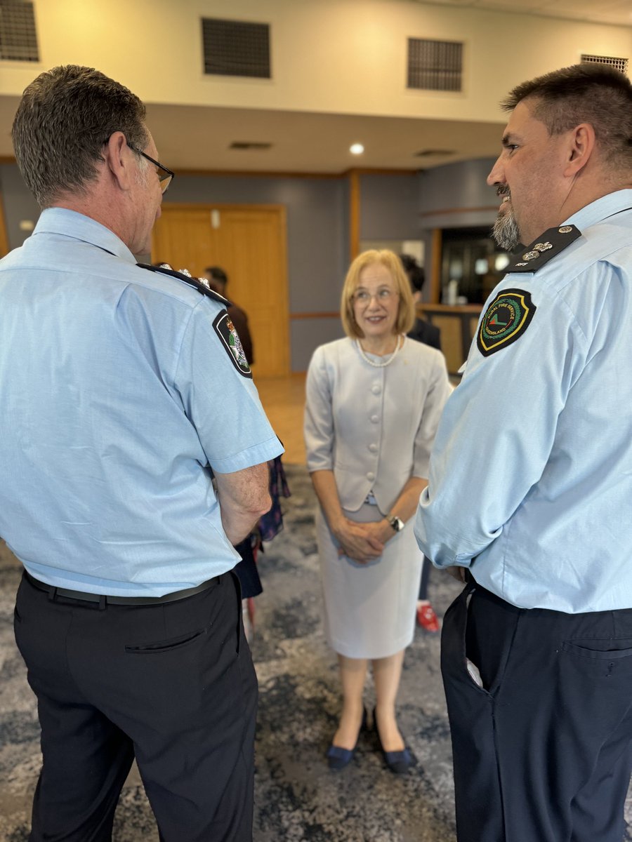 QldGovernor's tweet photo. The Vice-Regal couple have hosted an Afternoon Tea in support of the Mareeba community at the Mareeba International Club during a Vice-Regal visit to Far North Queensland. @mareeba_shire https://t.co/k2P5UwULZ9