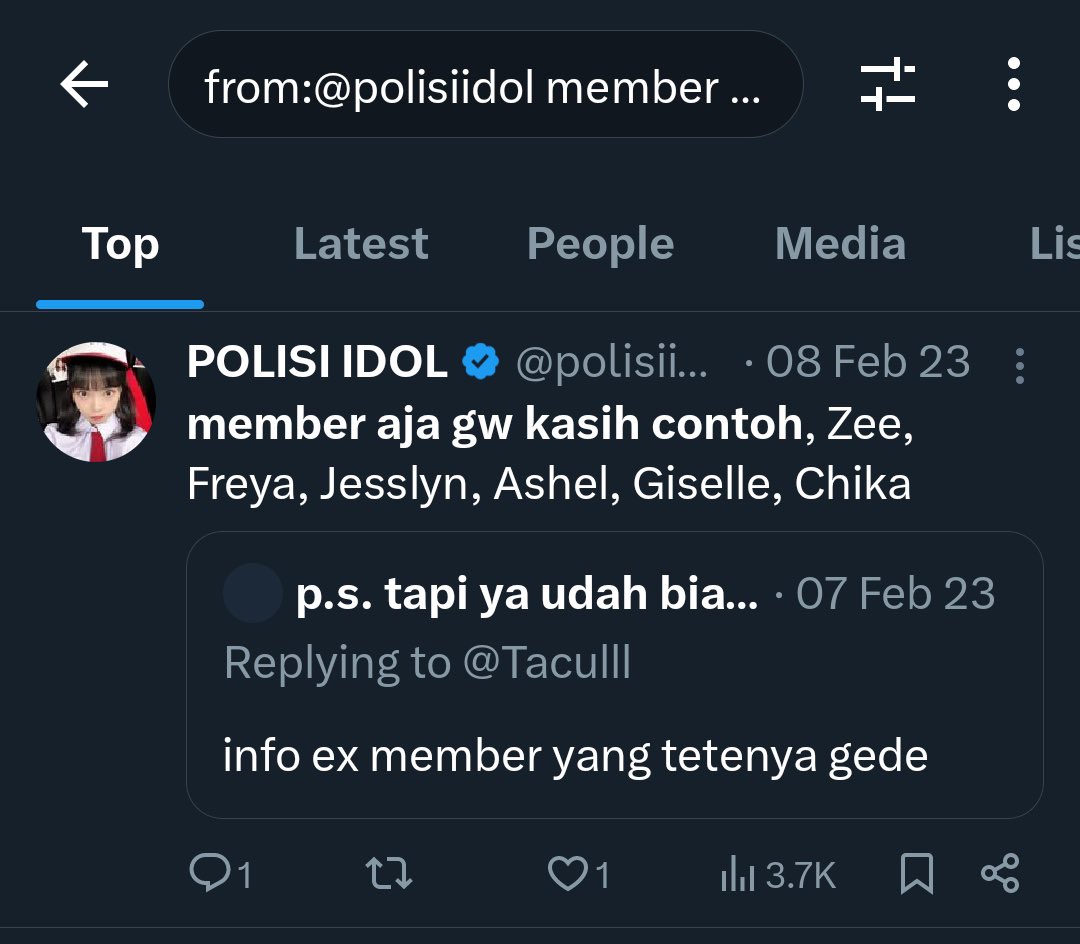 TomyFrendickson's tweet photo. @polisiidol Halah banyak alasan lu poldol, dulu aja ngungkit kasus Zee yang udh selesai, Sekarang malah merasa tersakiti, laki tu tanggung jawab apa yang dia lakukan, bukannya malah membela diri mulu dasar bencong lu dol https://t.co/xrHs9CT6Pq