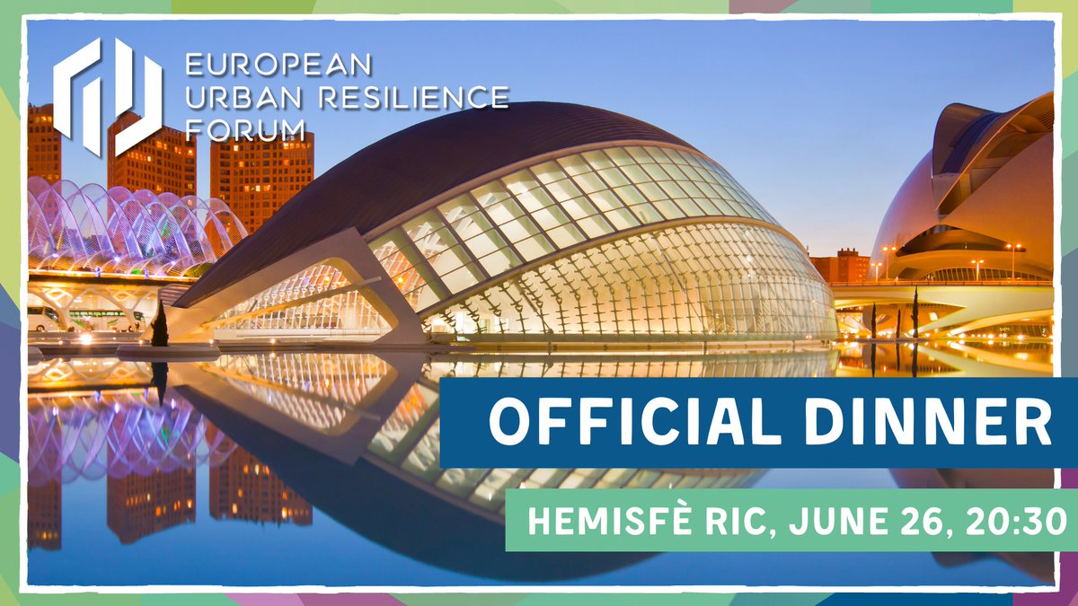 Join us for an unforgettable evening at the iconic #Hemisfèric in Valencia!🌟

The official #EURESFO24 dinner 🍽️ will take place on June 26 at 20:30. Exclusive for participants.

Don’t want to miss out? Register here ➡️ urbanresilienceforum.eu/registration/
#UrbanResilience