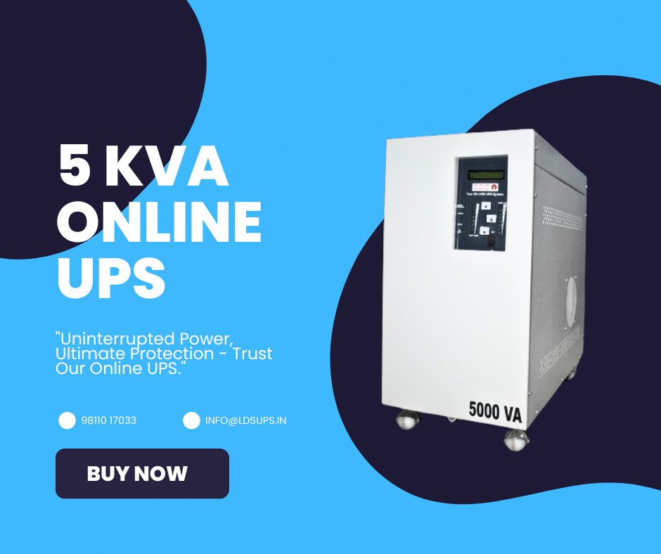LdsUps's tweet photo. LDS 5 KVA ONLINE UPS
#sinewaveonlineups #onlineupsmanufacturer #OnlineUPS #ldsonlineups #powerbackupsolutions #PowerBackup #5kva https://t.co/46z8VogI3w