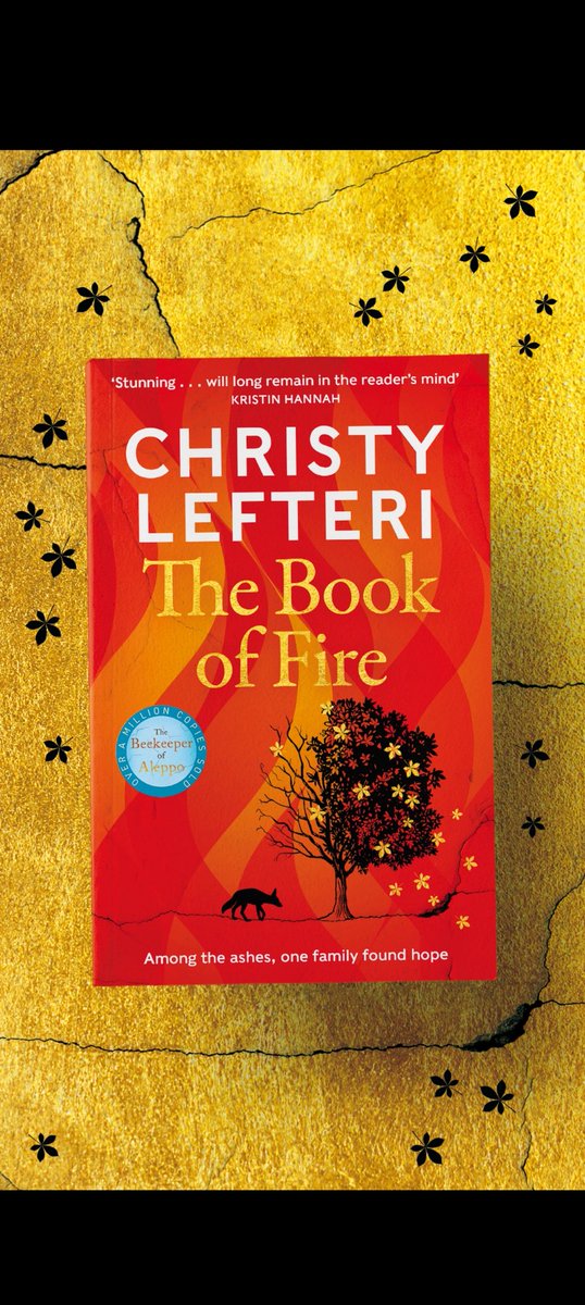 #Giveaway To celebrate #publicationDay of #TheBookOfFire by @ChristyLefteri out in paperback today from @ZaffreBooks, one of you can win a copy which will be sent directly from the publisher to you. Just Like, Rtwt and share tagging 3 friends. UK ONLY 🇬🇧 Winner drawn on 30th May