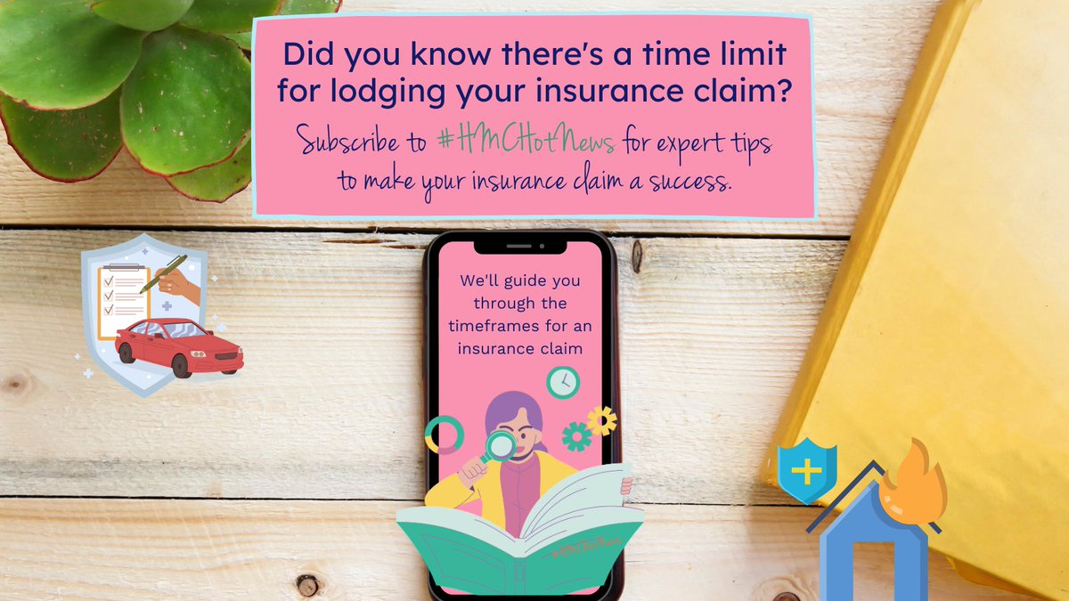 Wondering if you can still file an #insurance claim for a past event? 🤔

Our next #HMCHotNews covers what you need to know about #insuranceclaim deadlines, whether it's for your home or car policy. 🏠🚗 Subscribe now 👉 handlemycomplaint.com.au

#HandleMyComplaint