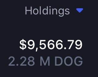 SatoshiAngelsX's tweet photo. Am I doing this right?

Buying my way slowly to 4M $DOG

@LeonidasNFT 
@DogArmyBTC https://t.co/cPDcT2KIOM
