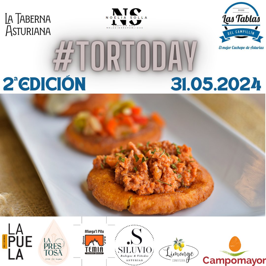 EL CARTEL MÁS BONITO DEL MUNDO😍😊
II EDICIÓN #TortoDay 31/05/2024
El día, de momento, no es oficial.
Pero sabemos que vosotros, que amias las tradciones y la gastronomía popular de un lugar...nos ayudaréis a hacerlo popular 💪🙏