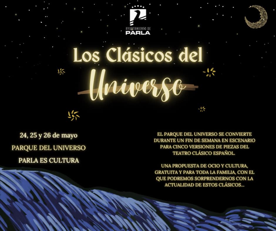 Juventud_Parla's tweet photo. Jornada de Cacharreo de @retroparla, Los clásicos del Universo, @abuelaavutarda , teatro, exposiciones, deporte...¡Finde repleto de actividades en #Parla! #FindeEnParla
Toda la información de las actividades y sus horarios, en este enlace:
🧐👇https://t.co/DS1IHSSFh7 https://t.co/dYhS6VQba9