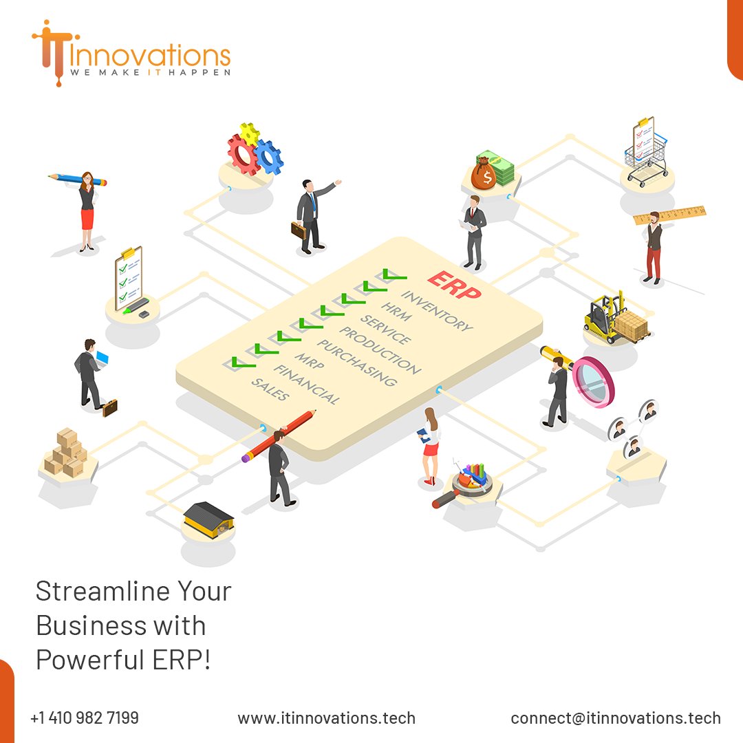 Our team of experts crafts custom ERP (Enterprise Resource Planning) software solutions to boost your operational efficiency.  Let's simplify your business operations - contact us today! 

please visit lnkd.in/g5yxubxk3

#ERPDevelopment #ITInnovation