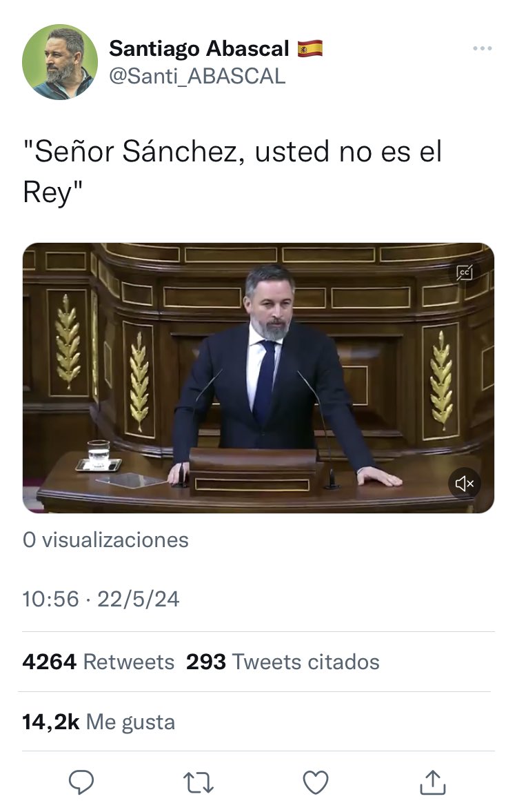 No, a Pedro Sánchez lo votaron.