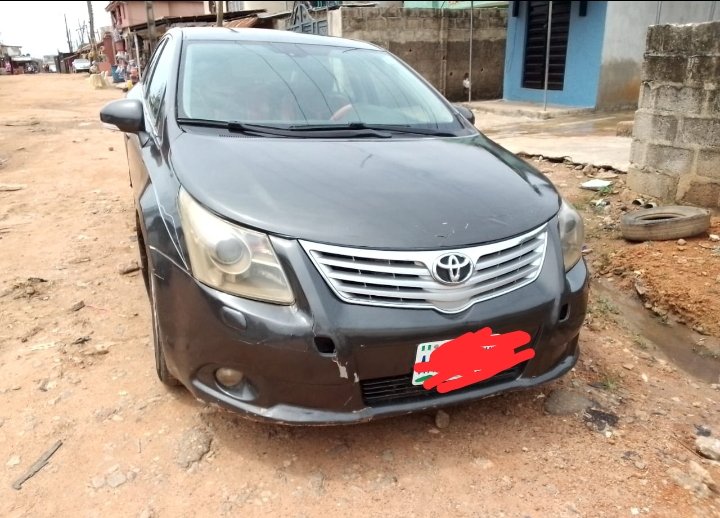 RaBaba21963715's tweet photo. PLEASE REPOST 🙏

Clean, registered 2009 model Toyota Avensis. 

MODIFICATIONS: Bumper and booth need minor flashing. 
Chilling AC, suspension 💯,good tyres. 
LOCATION; Abule Egba,Lagos 
PRICE: 4m , non negotiable. https://t.co/Xpg3iNfrlT
