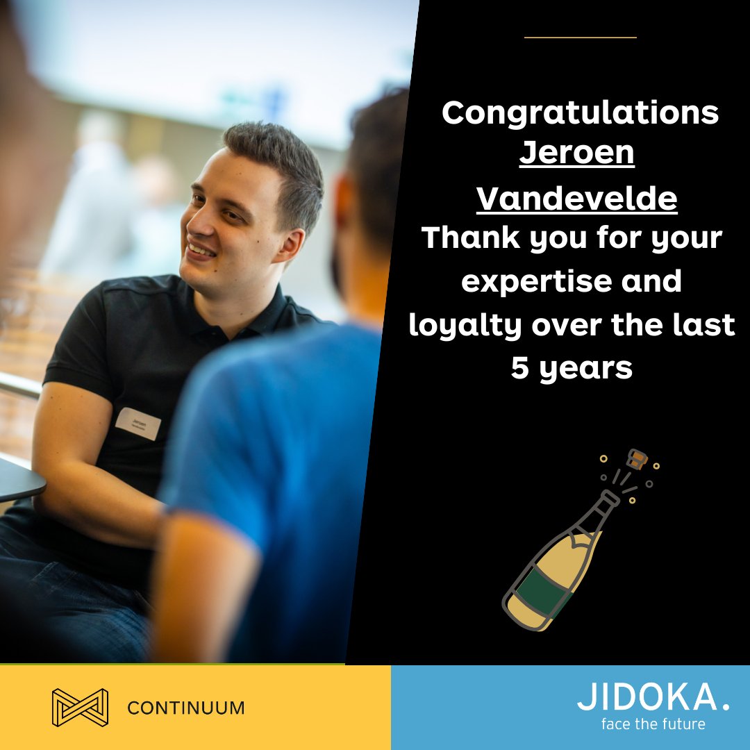 continuumbe's tweet image. 🎉 Cheers to 5 amazing years! 🌟 Big shoutout to Jeroen Vandevelde &amp;amp; Tim De Grande for their incredible dedication and talent! Here&apos;s to many more milestones together! 🥳👏 #TeamAnniversary #5YearsStrong