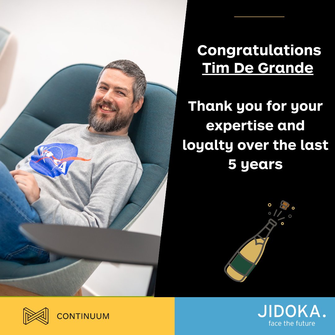 continuumbe's tweet image. 🎉 Cheers to 5 amazing years! 🌟 Big shoutout to Jeroen Vandevelde &amp;amp; Tim De Grande for their incredible dedication and talent! Here&apos;s to many more milestones together! 🥳👏 #TeamAnniversary #5YearsStrong