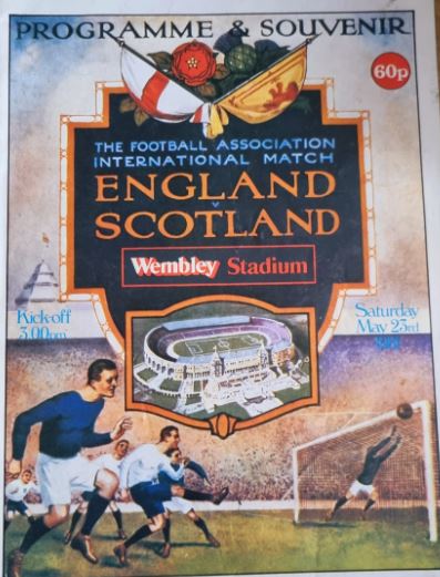 On this day #OTD 1981 @wembleystadium. #England lose 0-1 to #Scotland in the British Championships. The 1980 -81 Championships would be cut short as the Welsh FA and English FA declined to travel to Northern Ireland to fulfill fixtures given increasing tension in the North