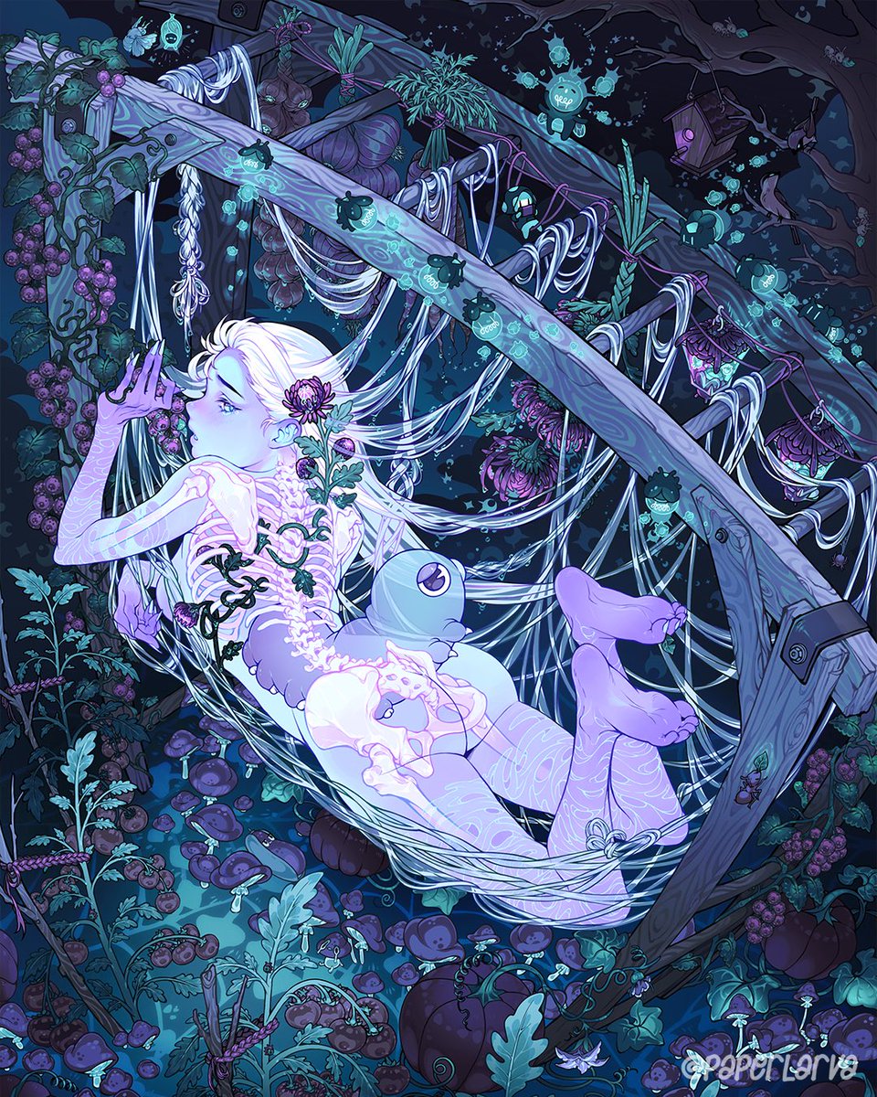 paperlarva's tweet photo. The Garden https://t.co/jLUr8Fljyd
