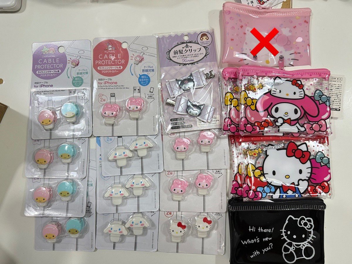 mmilkys's tweet photo. กระเป๋าตัง/ที่ถนอมสายชาร์จค่า อันละ 80฿💗 โบว์คุโรมิ 235฿ 🍒
ใครสนใจทักไลน์หน้า Bio นะคะ โอน=เก็บค่ะ ขอค่าจัดส่งบ้านละ 35฿ ค่ะ พร้อมส่ง พน ค่ะ
#กิ๊บsanrio #sanrio #ตลาดนัดsanrio #ตลาดนัดญี่ปุ่น #kurami #กิ๊บคุรามิ https://t.co/pKVw4CcVXa