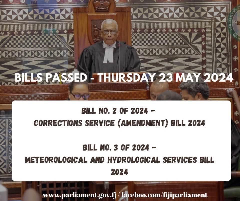 📍 2️⃣ #Bills passed by #FijiParliament 

#TeamFiji #FijiNews