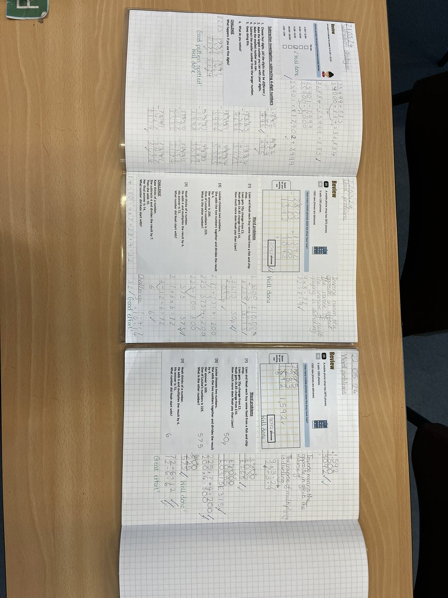Mr N Warren (@nwarr1n) on Twitter photo <a href="/BriarHillSch/">Briar Hill Primary School</a> Year 5 this week have been completing a number of ➕➖ ✖️ and ➗ problems and showing a range of methods in their calculation unit <a href="/EffectiveMaths/">Effective Maths</a> <a href="/BriarHillSch/">Briar Hill Primary School</a> Year 5 this week have been completing a number of ➕➖ ✖️ and ➗ problems and showing a range of methods in their calculation unit <a href="/EffectiveMaths/">Effective Maths</a>