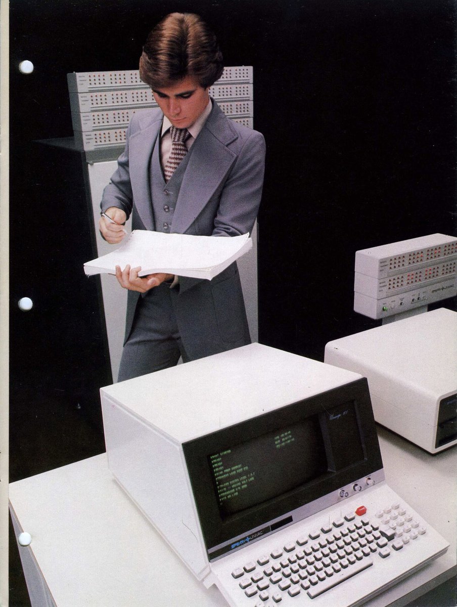 Univac Distributed Communications Processor Brochure 1976. #vintagecomputing #vintage