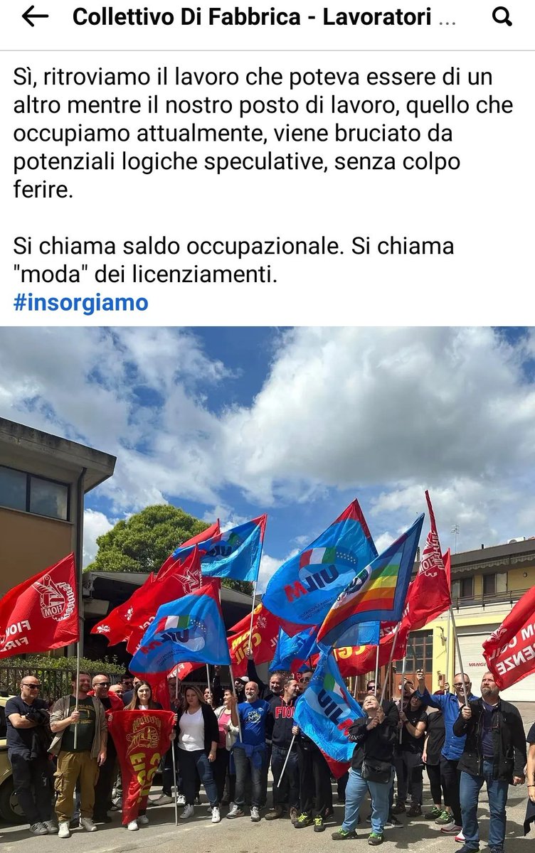 #Gkn 'e perché non vanno a lavorare altrove?'
Per questo teste di cazzo, perché ragionano meglio dei politicanti da strapazzo da cui siamo circondati.
E chi non è con loro è contro se stess@ .
Risveglio parecchio pacato 💃
#Insorgiamo