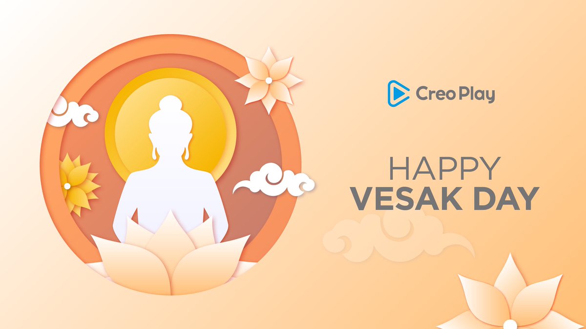 On this auspicious Vesak, we honor the life and teachings of Buddha. May this sacred day inspire you with peace, compassion, and wisdom. May your heart be filled with serenity and your spirit with joy. Warmest Vesak greetings from Creoplay!✨