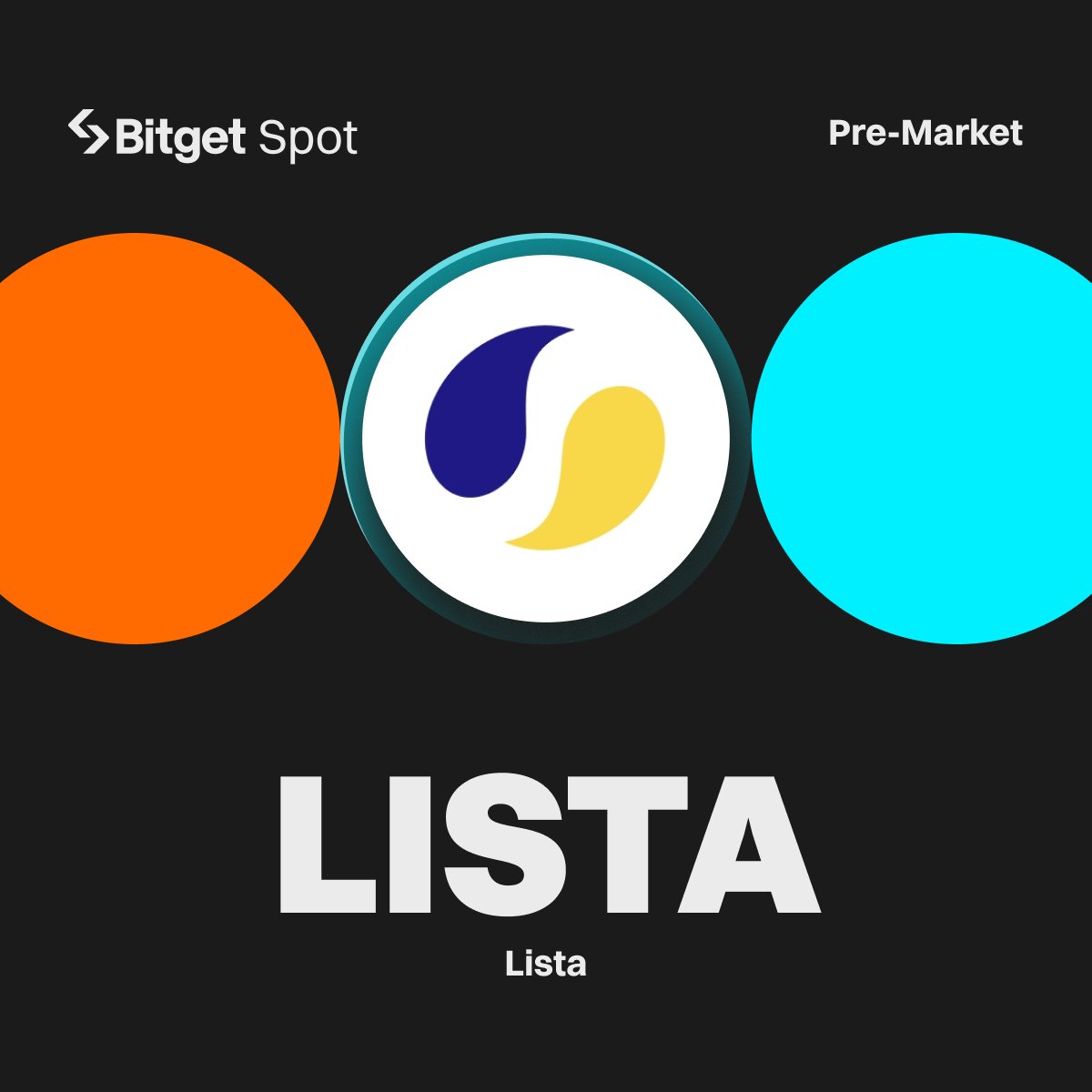 Pre-Market Listing: $LISTA @lista_dao #Bitget will launch $LISTA pre-market trading on ⏰ May 23, 9 AM (UTC). Trade $LISTA before it becomes available for spot trading! More details: bitget.com/support/articl…