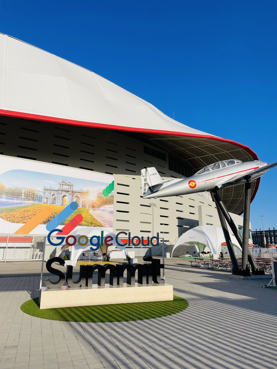 ☁ ⚽  No nos ha hecho falta vestirnos de corto para llenar hoy el Metropolitano con el Google Cloud Summit '24 Madrid, el evento más grande de la historia de @GoogleCloud_ES, en el que recibiremos a más de 7.000 personas y para el que se han acreditado más de 30 medios.