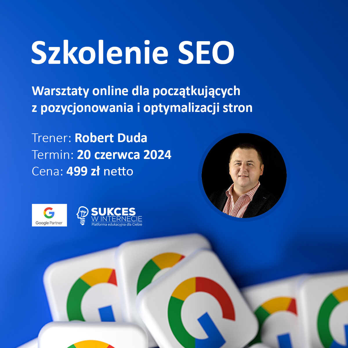 RobertSukces's tweet photo. Jakie są efekty mojego #szkolenia #SEO #pozycjonowanie? Zrozumiesz SEO ���️ Zdobędziesz wysokie pozycje w wyszukiwarkach ➡️  pozyskasz wartościowych klientów ➡️  zwiększysz sprzedaż online! 📢
✅20.06.2024 ✅499 zł netto ✅Trener: Robert Duda
👉 Więcej: https://t.co/PCgfMc7BLy https://t.co/ngupUptb6B