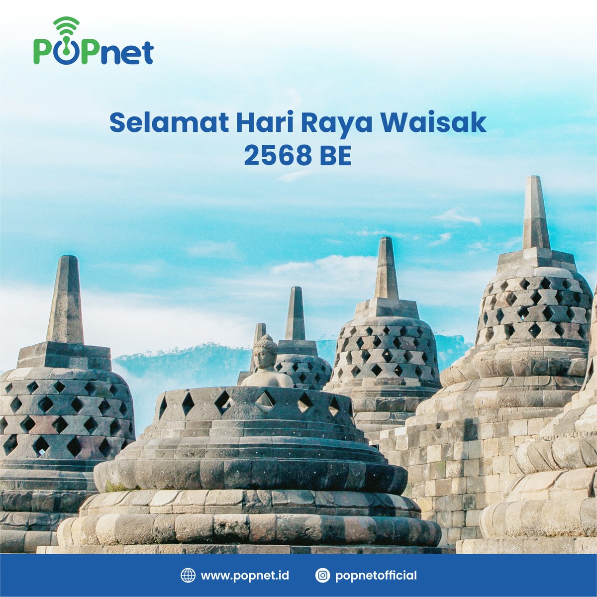 popnetofficial's tweet photo. Selamat Hari Raya Waisak 2568 BE.

Semoga kedamaian ada dalam setiap langkah kita dalam menjalani kehidupan.

#waisak2024 https://t.co/B8xTa8P8yH