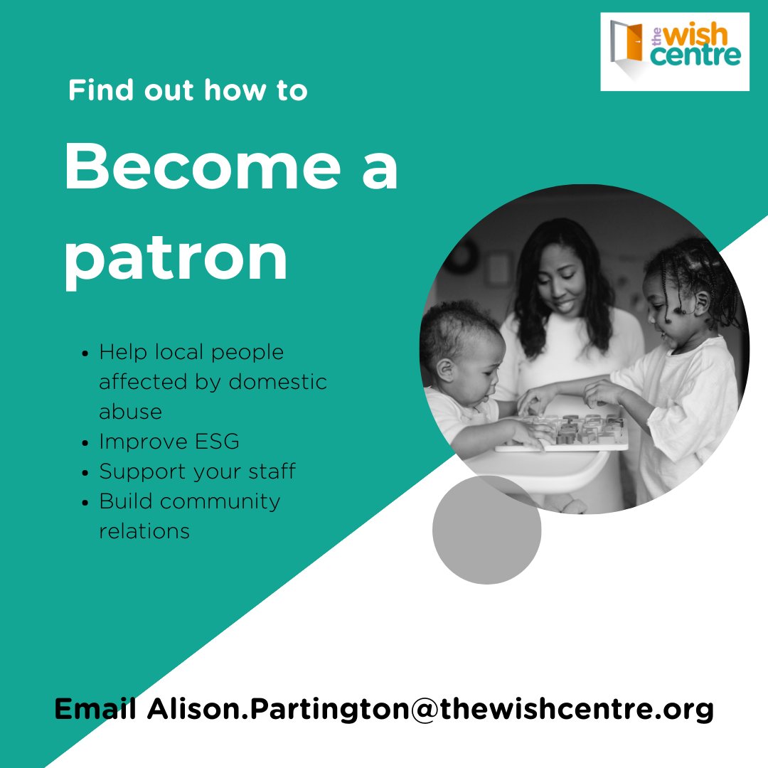 Last year we saw a 50% increase in refuge referrals. We want to continue to provide support for families in crisis and go that extra mile to make them feel safe🧡If your business can help, please email Alison.Partington@thewishcentre.org to find out how to become a patron.