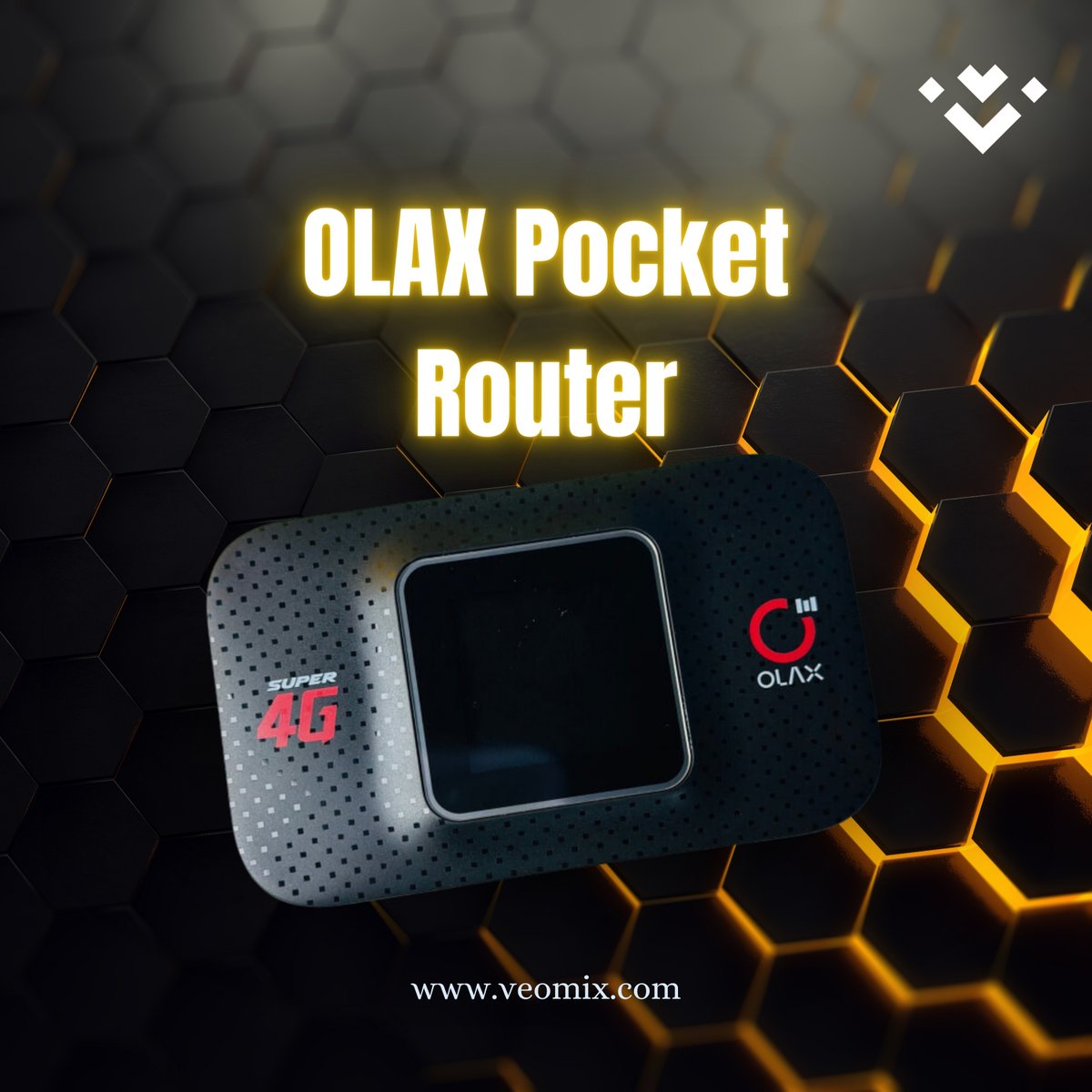 Veomixbd's tweet image. এখন  সর্বোচ্চ 18% পর্যন্ত ছাড়ে OLAX Pocket Routerসরাসরি অর্ডার করুন  veomix.com থেকে  !
🛒অর্ডার করতে ভিজিট করুনঃ veomix.com/product/olax-m…
📲Hotline: +880 9611484718 (Call for Home Delivery)

#OLAX #PocketRouter #StayConnected