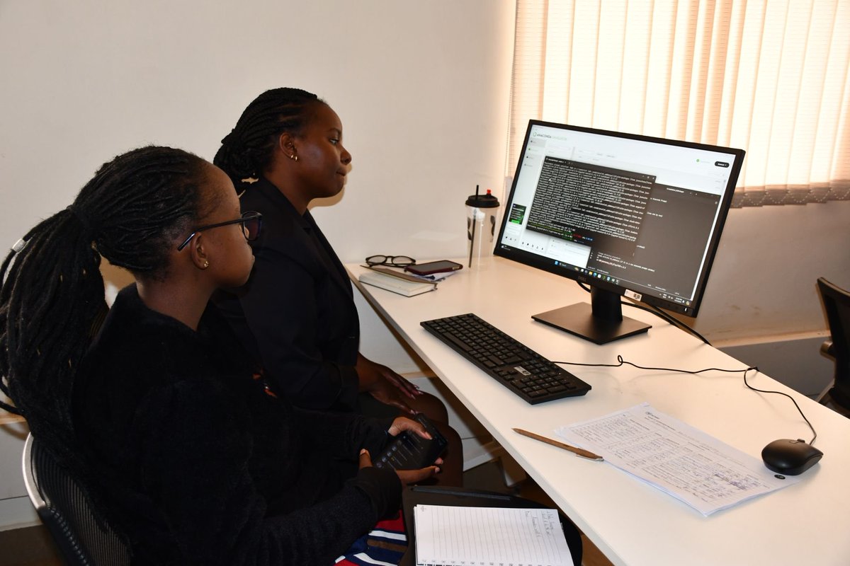 Day 4: ADM-Kenya Training, participants trained on deriving drought-relevant information such as #evapotranspiration and irrigation information based on downscaled #Sentinel-3 data and irrigation #mapping based on Sentinel-2 data using #harmonics and a random forest model.