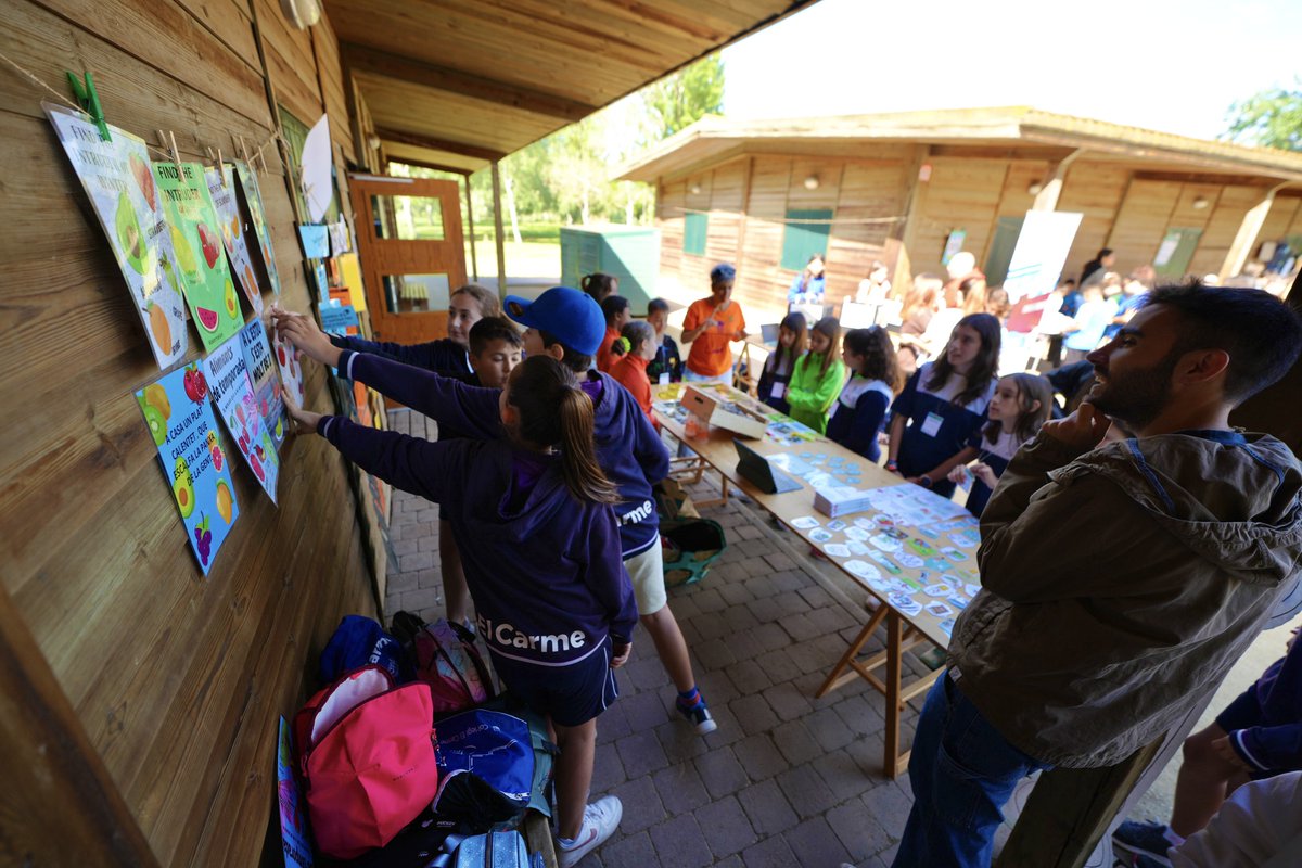 🔛Més de 250 alumnes participen en la cloenda de les Escoles Sostenibles de Lleida @lleidaenverd ♻️L’alumnat de Primària i Secundària mostra els projectes ambientals que ha desenvolupat 🙌🏽L’estalvi aconseguit es destinarà a @arrels_stignasi +info👉🏽paeria.cat/ca/actualitat/…