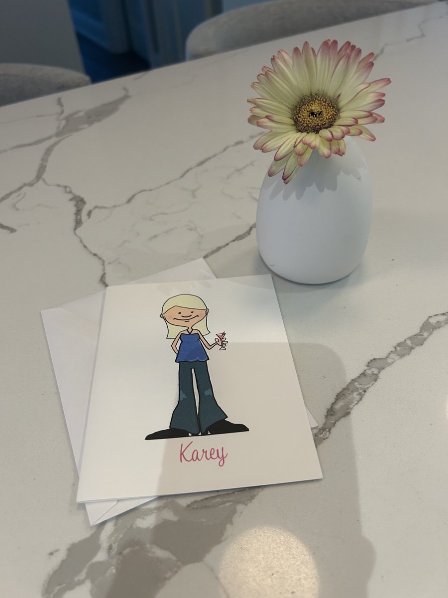 Hey ⁦<a href="/breakfasttv/">Breakfast Television</a>⁩ !  Check it out!  Designed by the fabulous Meredith Shaw herself. I have had these cards for more than 15 years!  I kept this last one from the set for myself. ☺️. Thanks ⁦<a href="/meredithshaw/">Meredith Shaw</a>⁩ 🧑🏼‍🎨🎨