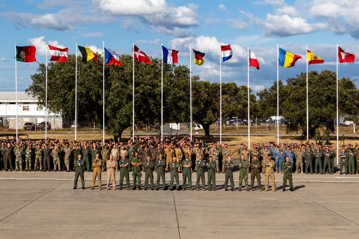 Portuguese AF 🇵🇹 led high-level tactical air exercise Real Thaw 2024 & #HMTC helicopter exercise Hot Blade kicked-off at Beja AB yesterday with participants from #NATO members 🇫🇷 🇩🇰🇪🇸🇷🇴🇨🇿🇵🇱 🇩🇪 & partners🇨🇭🇦🇹 📷 @fap_pt
