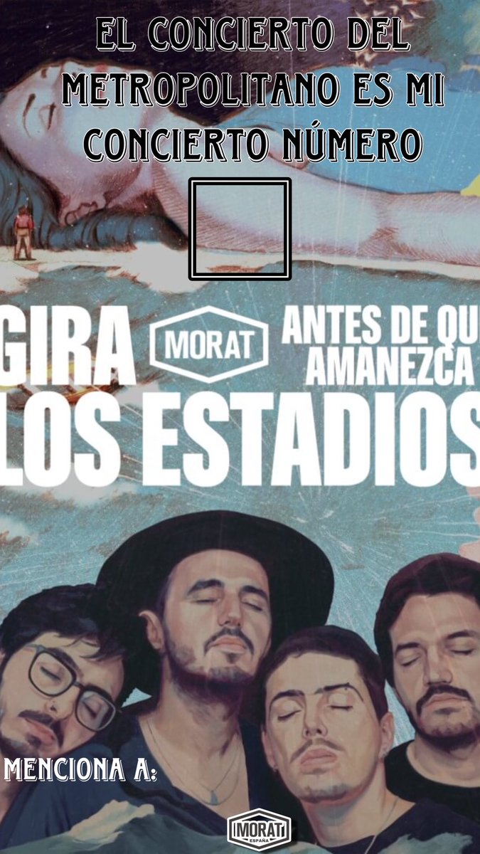 Fcmoratesp's tweet image. Dinámica para el concierto del metropolitano ❤️
No olvides mencionar nuestra cuenta de instagram @fcmoratesp

Lo estaremos subiendo todo!!!! 🤘🏻
Da igual si es tu primer concierto 

@MoratBanda os atrevéis con esta dinámica?

#morat #moratbanda